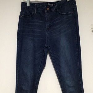 d jeans Straight Leg Stretch Blue Jeans  Size‎ 10